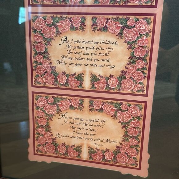 Home Interiors Wooden Framed Poem By Ken Brown "Heaven Sent You A Special Gift" - Picture 6 of 8